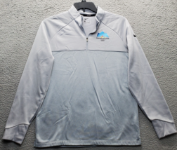 Nike Golf Olympics Activewear Shirt Men&#39;s Medium Gray Pyeongchang 2018 1... - $24.36
