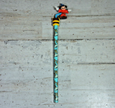 Vintage 1986 1980s Applause Mickey Mouse Fantasia Wizard Pencil - £6.22 GBP