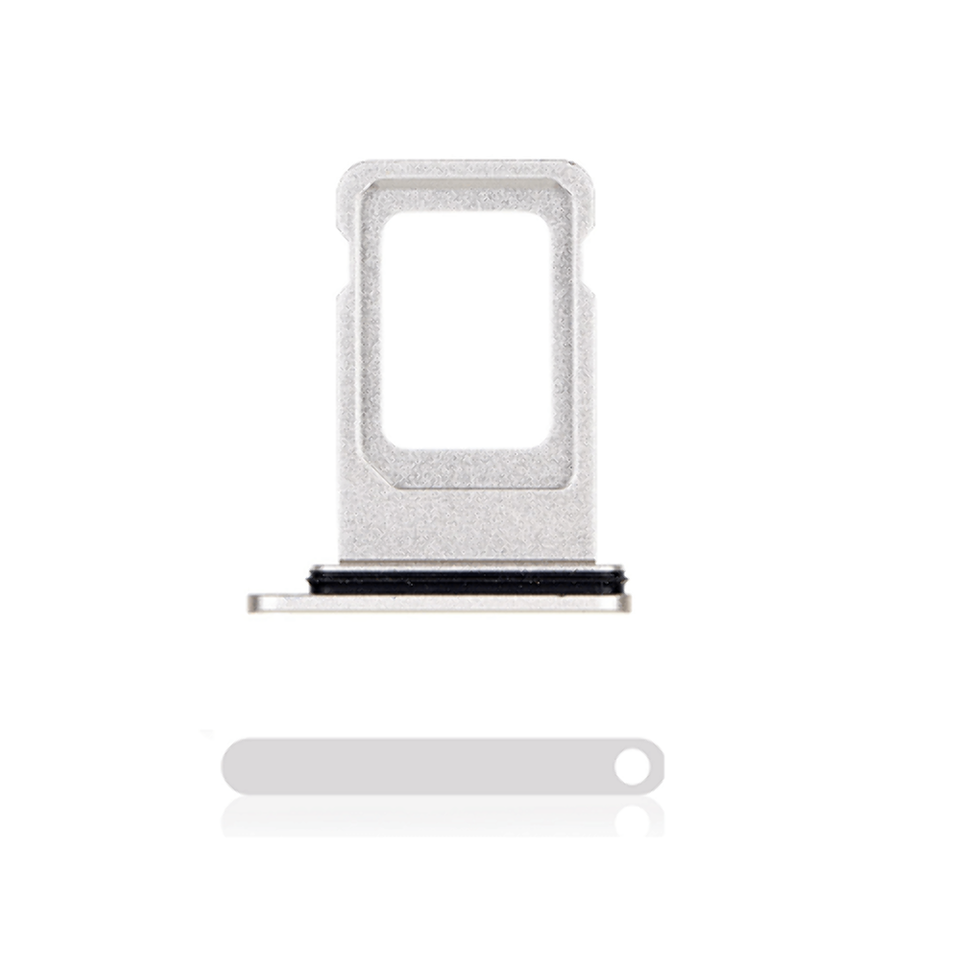 Sim Card Tray Replacement Compatible for iPhone 11 6.1&quot; WHITE - $5.86