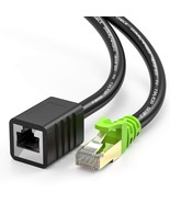 Ethernet Extension Cable 20ft Network Cat6a Extension Patch Cable RJ45 C... - £25.76 GBP