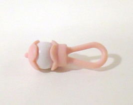 Vtg Maple Town 1986 Pink Toy Figural Rattle Replacement for Merry Mouse Baby - $12.00