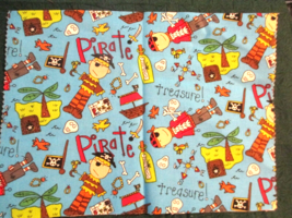 Fabric Red Rooster &quot;Charlie Brown&quot; Pirates Treasure Message in Bottle $1.55 - $1.55