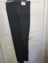 Nautica Men&#39;s Blue Plaid Classic Fit Flat Front Dress Pants 47W  Model W... - $27.67