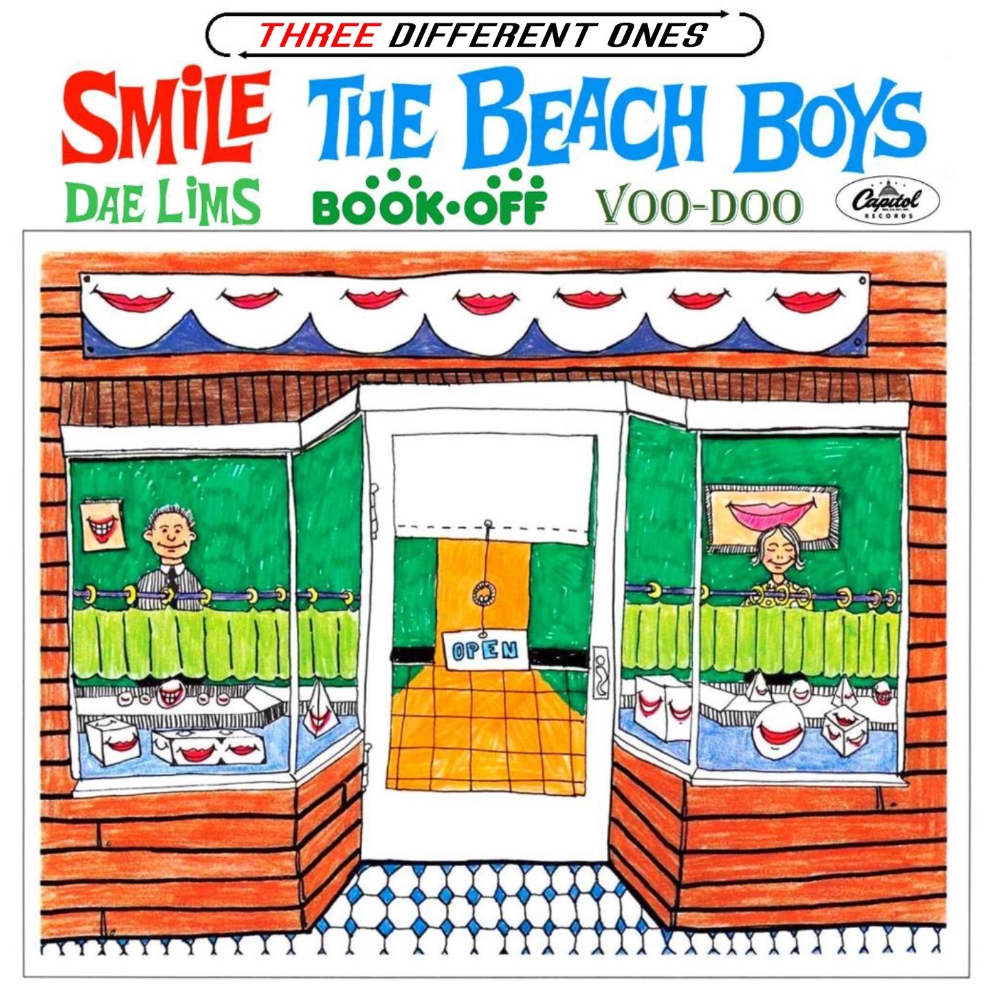 THE BEACH BOYS - SMILE (THREE DIFFERENT ONES) [2-CD] DAE LIMS, BOOK-OFF,... - $20.00