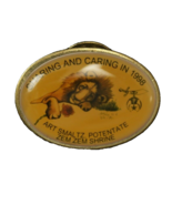 Masonic Fraternal Lapel Hat Pin Sharing And Caring 1998 Zem Zem Shrine USA - €4,30 EUR