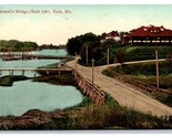 Sewall&#39;s Bridge York Maine ME UNP DB Postcard Y7 - $4.69