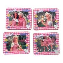 Barbie Collector Tin Stamp Sticker Collector Set 4 Russell Stover - £7.86 GBP