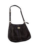 COACH Penelope BROWN Crossbody Shoulder Bag Pebble Leather Adjustable F1... - £35.68 GBP