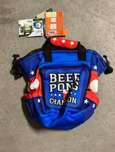Glacier Trails Cooler Bag Tote Beer Pong Champ, 12 Cans Fishing Hiking C... - £19.73 GBP