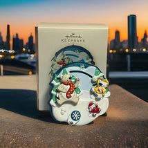 2008 Hallmark Keepsake Christmas Ornament Snowball Fight! Spin-A-Majigs ... - $8.91