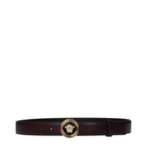 Versace Purple Leather Regular Belt Women - $406.99