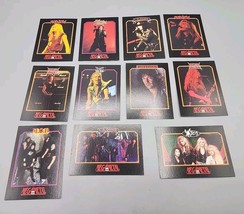 LOT OF 10 L.A. Glam Metal Mega Metal Cards 1990s MOD, MSG, Vixen, Nuclea... - $9.87