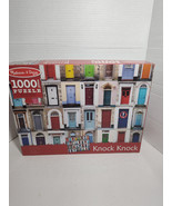 Melissa &amp; Doug Jigsaw Puzzle Knock Knock Doorways 1000 Piece Front Doors... - $13.46 CAD