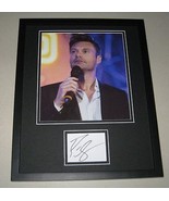 Ryan Seacrest Facsimile Signed Framed 11x14 Photo Display American Idol - £36.99 GBP