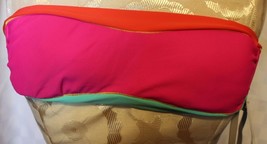 ABS By Allen Schwartz Brand Padded Bikini Top Size 4 Swimming Suit Top W... - $8.90