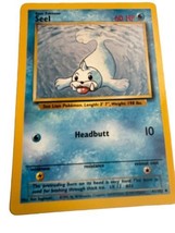 Seel Pokémon TCG Base Set 41/102 Regular Uncommon HP - £1.39 GBP