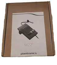 Plantronics M22 Vista Universal Amplifier 43596-64 for QD Headsets - No ... - $48.31 CAD