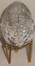 Waterford Crystal CRYSTAL EGG w/Stand - £54.48 GBP