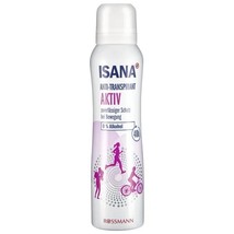 ISANA deodorant spray Aktiv for Active lifestyle 0% ALCOHOL 150ml -FREE ... - $10.88