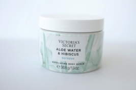Victoria’s Secret Aloe Water &amp; Hibiscus Refresh Exfoliating Body Scrub 1... - £17.28 GBP