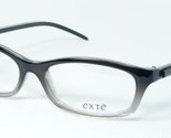 Exte EX45 1I2 Gris Dégradé Lunettes Plastique Cadre 52-16-135mm Italie - $84.99