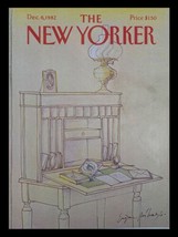 COVER ONLY The New Yorker December 6 1982 Writing a Letter by Eugene Mihaesco - £11.15 GBP