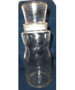 Planters Mr. Peanut 9 1/2” Glass Jar w Lid 75th Birthday Vtg 1991 Monocl... - £18.00 GBP