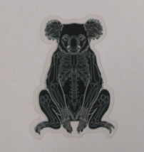 Koala Bear X-Ray Transparent Sticker 2.5&quot; x 1.58&quot; (AD) - $1.64