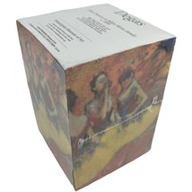 Degas Three Dancers Yellow Skirts Philadelphia Museum of Art Paper Cube New - $25.00