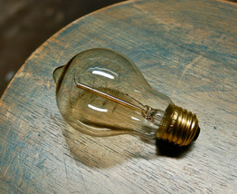 LOT: 4 Edison Globe Light Bulbs, 60watt Spiral Filament Vintage Reproduc... - £20.88 GBP