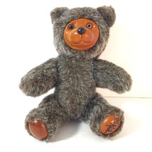 Robert Raikes Grey Brown Bear 9&quot; Hand Signed Jointed Teddy JAMIE 1985 - £76.30 GBP