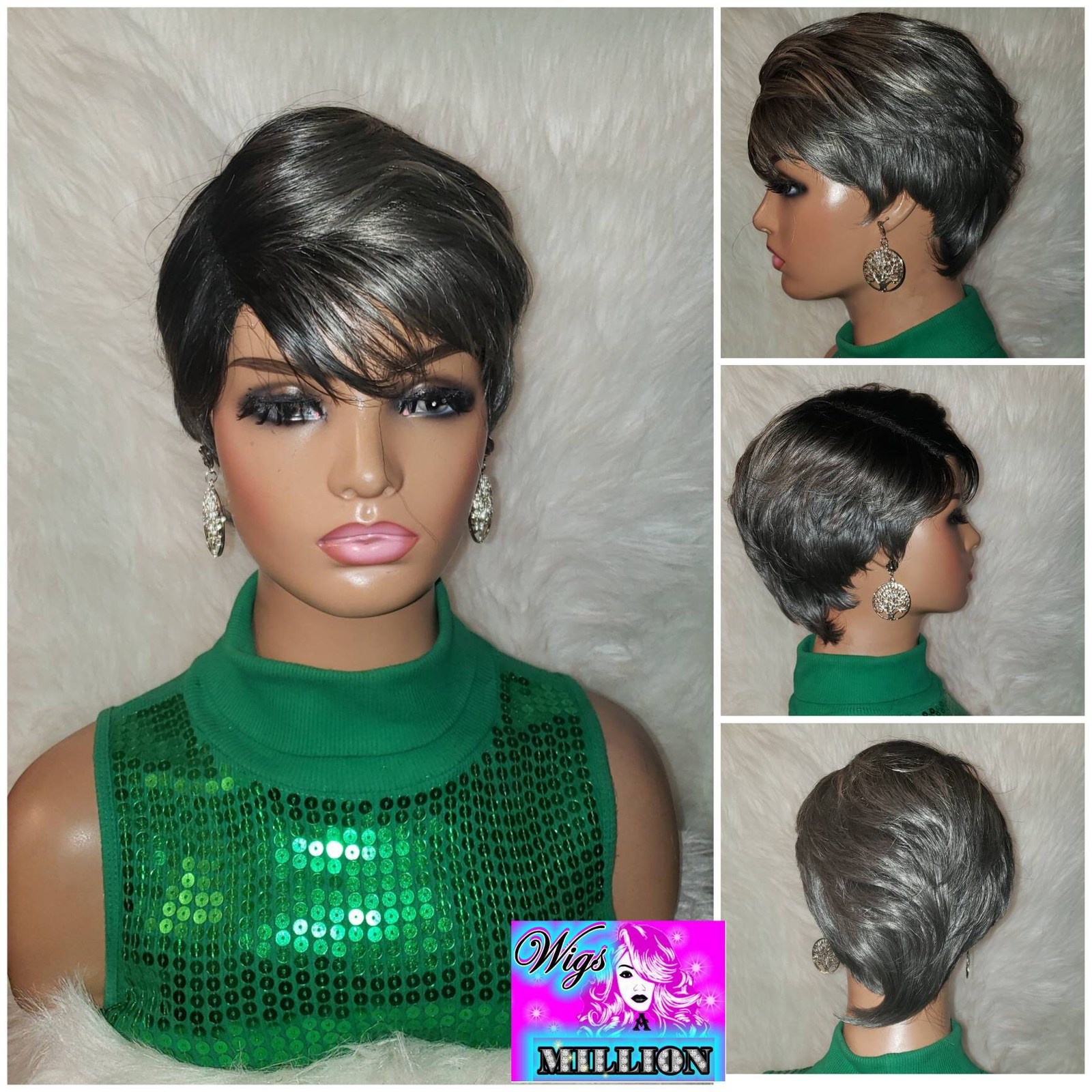 Wynn Short Heat Resistant Synthetic Mohawk and similar items