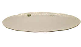 Michel Design Works Melamine Serveware WHITE ON WHITE Oval Platter/Tray - £28.30 GBP