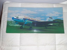 Flying Tiger Line Airlines Poster Laminated 18x8.5 inch - $1,640.31 MXN