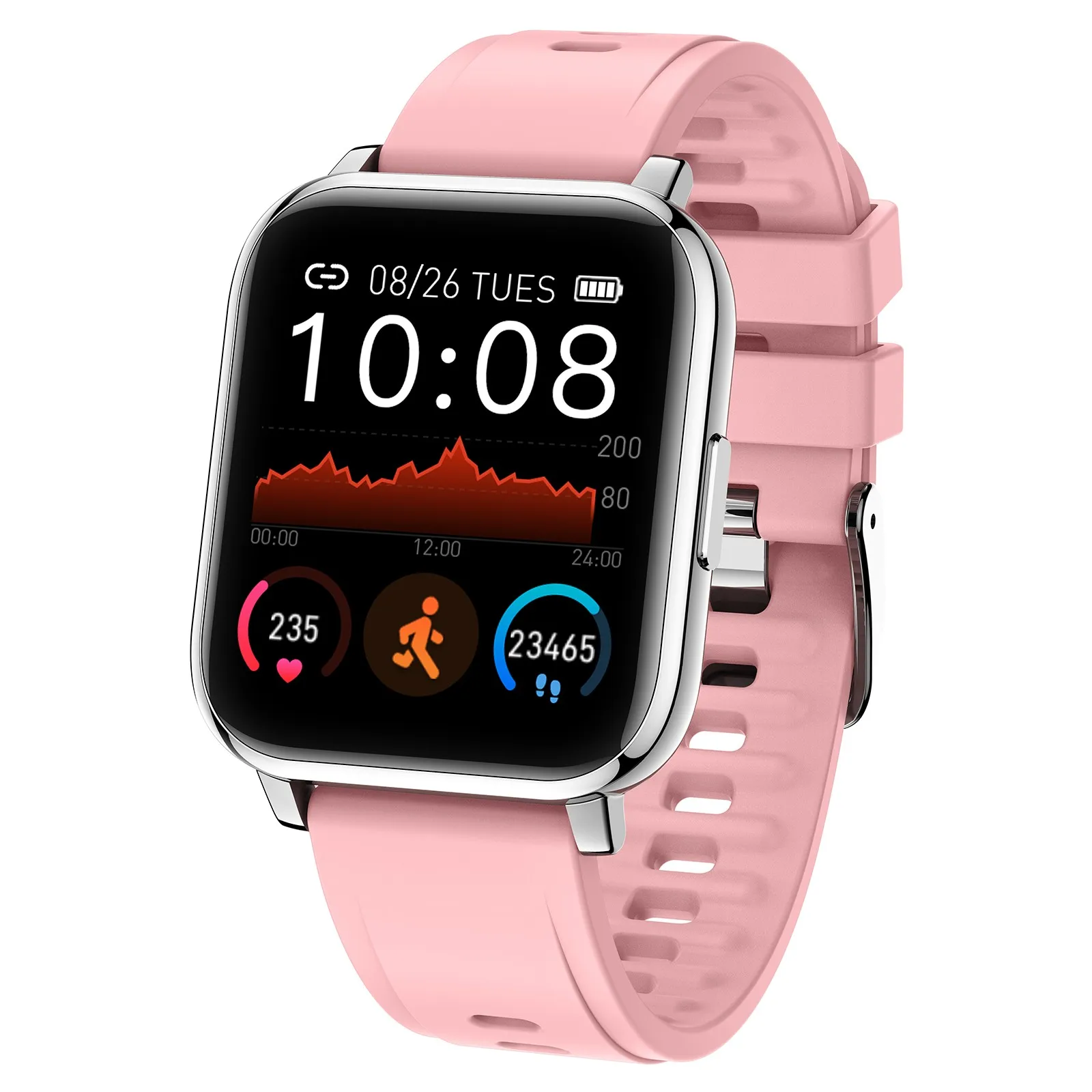 Smart  Fashion High Quality Fitness Smartwatch Step Counter  Running 3D Curved H - £159.97 GBP