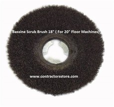 Concrete Bassine Scrub Brush 18&quot; ( For 20&quot; Floor Machines)  - $109.20