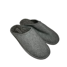 VINCE hampton Mule Heather grey shearling slippers sandals Slides Sz 13 Mens - £29.56 GBP