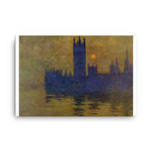 Claude Monet , 1900-01 Canvas Print - £77.87 GBP+