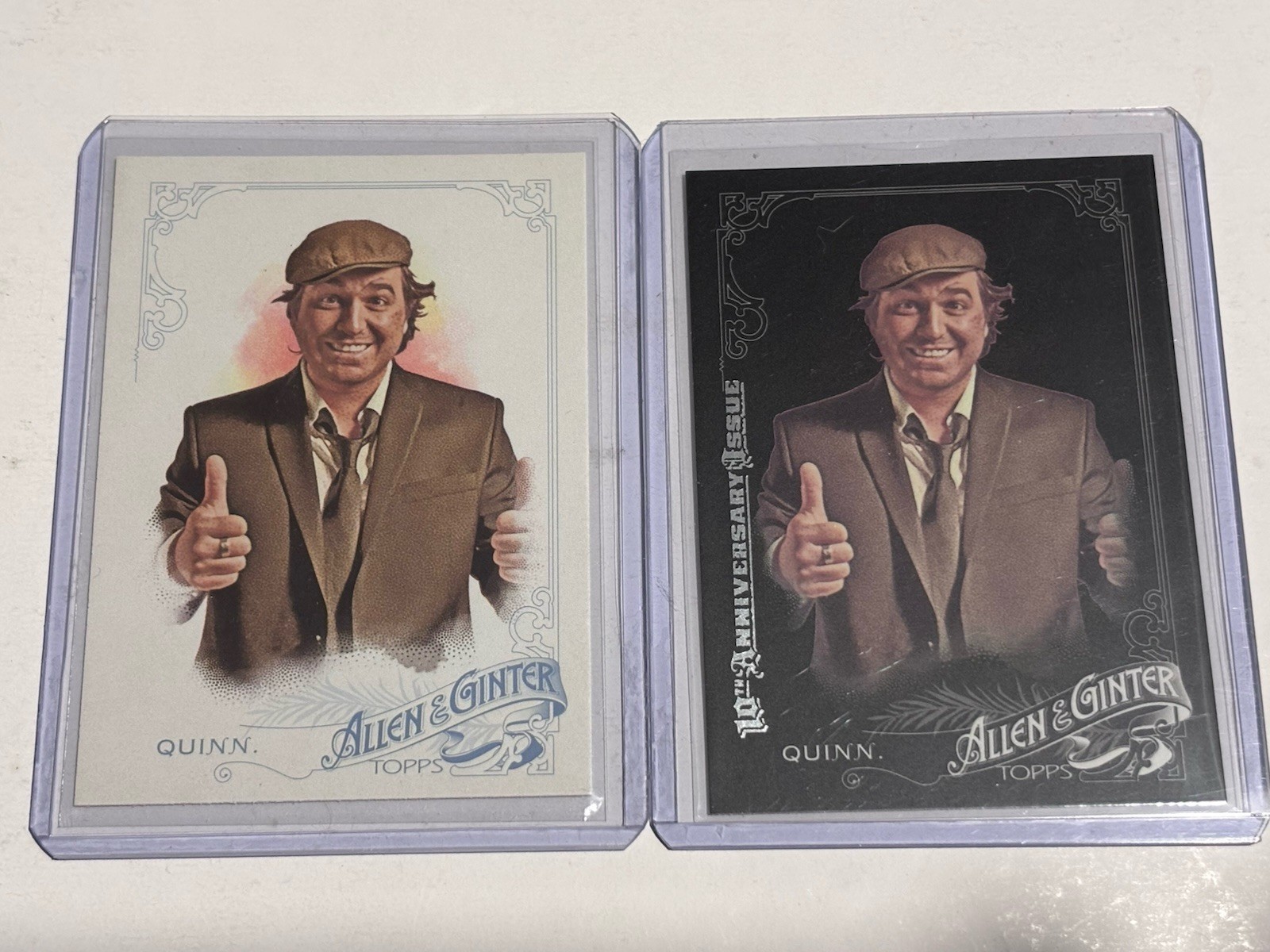2x 2015 Topps Allen Ginter X 10th + Regular  #299 Brian Quinn Impractica... - $19.79