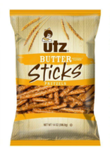 Utz Quality Foods Butter Sticks Pretzels, 14 oz. (396.6g) Bags - £23.61 GBP+
