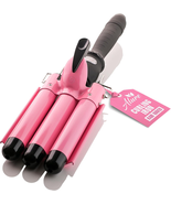 Three Barrel Curling Iron Wand Hair Waver with LCD Temperature Display -... - $49.96 CAD