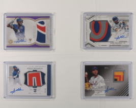 Lot Of 4 2018 Topps/Panini Amed Rosario Jersey Patch Baseball Cards - £197.80 GBP