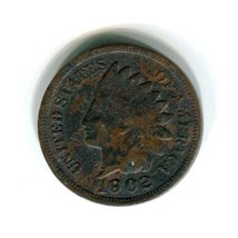 1902 Indian Head Penny United States Small Cent Antique Circulated Coin ... - €3,60 EUR