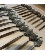 LOT Vintage Epic Forged Stainless Steel TEASPOONS Silverware Flatware READ - $28.04
