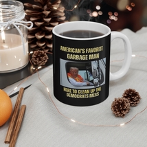 Trump American&#39;s Garbage Man Coffee Mug, Trump Vance 2024 11 Oz, 15 Oz M... - £12.47 GBP+