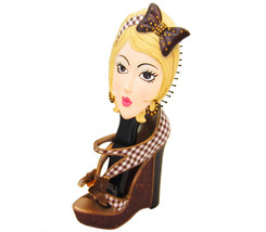 Trendy Girls Hair Brush and High Heel Holder Gift Set - Blonde - £19.46 GBP