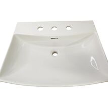 Signature Hardware 539975 Pentero Fireclay Pedestal Bathroom Sink Base -... - $100.90