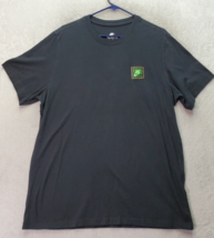 Nike Tee Shirt Men&#39;s Size XL Black Cotton World Wide Short Sleeve Crew N... - $22.15