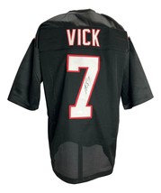 Michael Vick Firmado Personalizado Negro Estilo Profesional Fútbol Camiseta JSA - £101.09 GBP