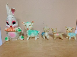 5 Vintage Squeaky toys from the 50&#39;s/60&#39;s in great condition. Very rare - $60.00
